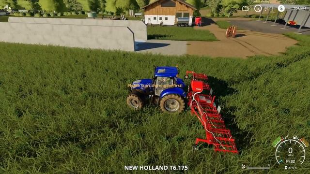 RAVENPORT, #15, PS4, Farming Simulator 19, 'Plotting' for 2019! Start from Scratch Let's Play. смотреть онлайн