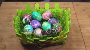 Покрасить яйца на Пасху Фольгой! Оригинально и очень быстро!