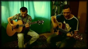 Король и Шут - Мастер Приглашает в Гости | как играть в две гитары |  кавер