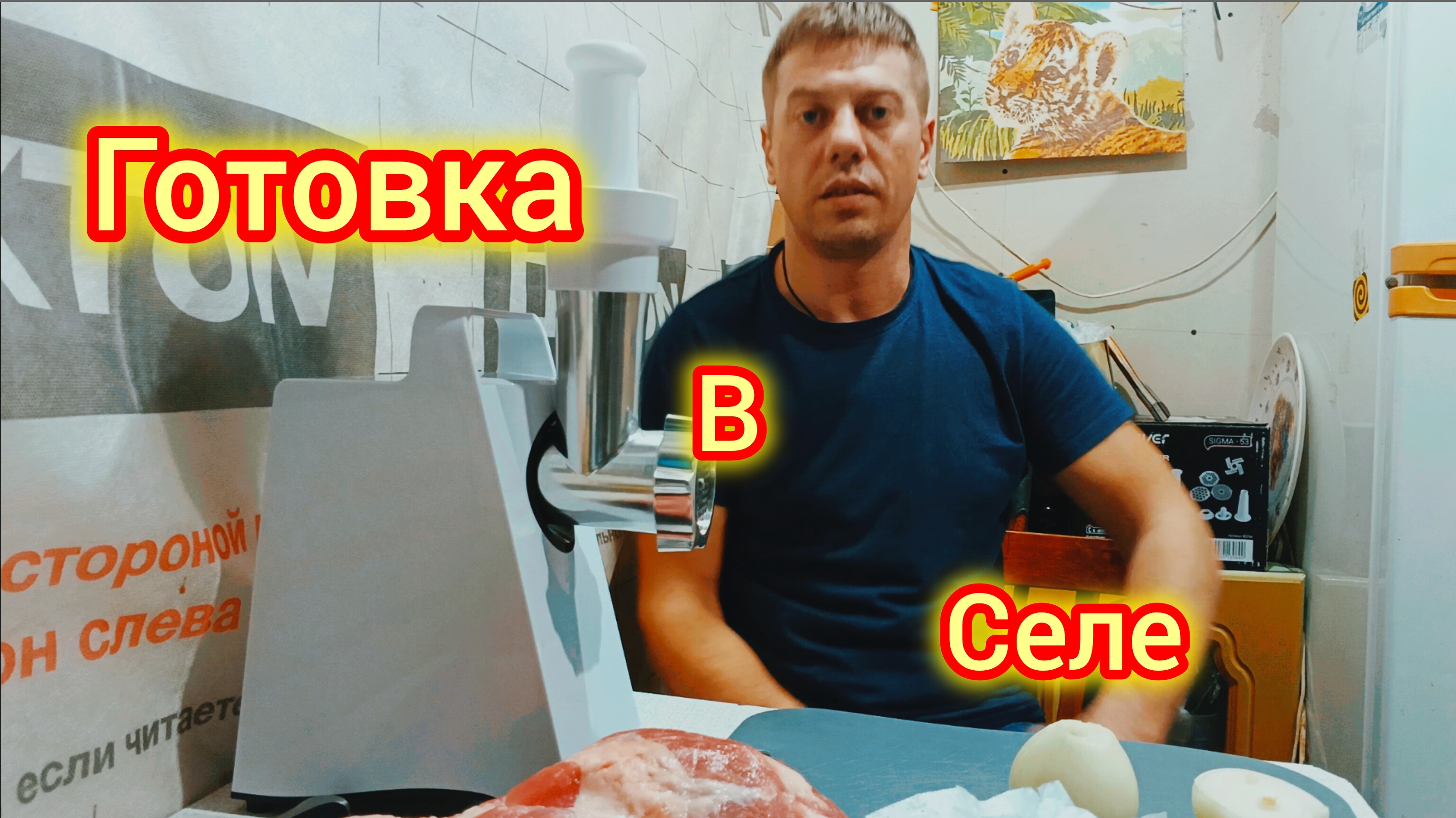 Готовлю в селе:домашние тефтели,чебуреки,салат.. смотреть онлайн