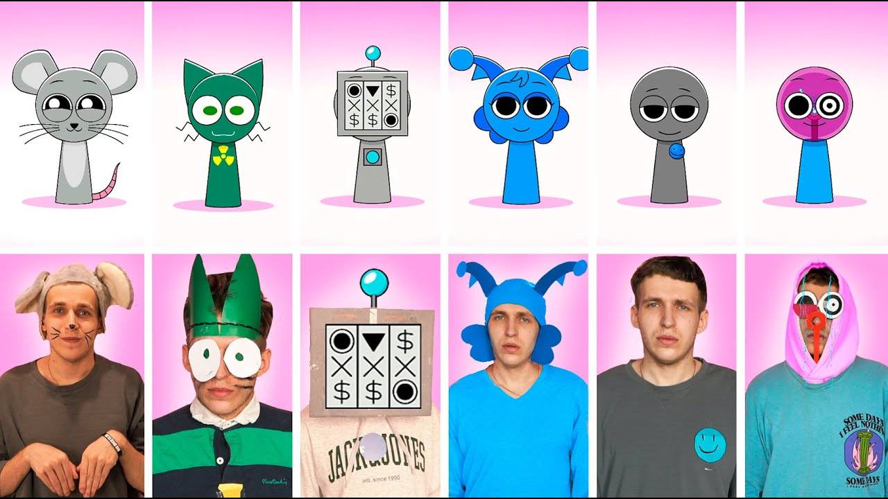 Невероятный танец крыс Sprunki 4 Фаза 4 в реальной жизни смотреть онлайн