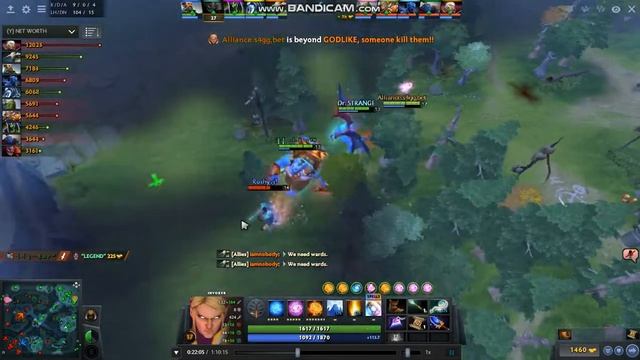 Dota 2 Alliance.s4gg,bet Playing Invoker 3k MMR Road To 4k смотреть онлайн