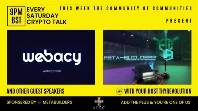 META BUILDERS + Community of Communities Episode THREE - Webacy & Mike Smart смотреть онлайн