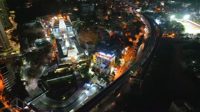 ISKCON | Rajajinagar | Drone | 4K смотреть онлайн