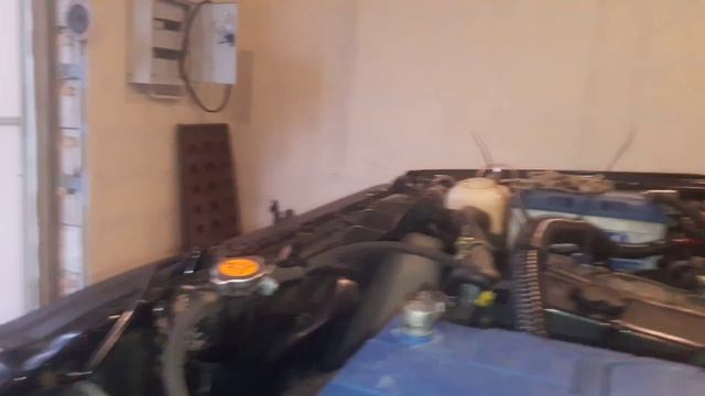 Nissan TD-42T первый пуск мотора