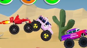 Monster Truck Racing Game. Монстр трак