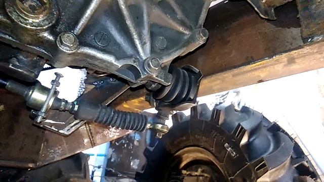 тросавая кулиса кпп на самодельный трактор