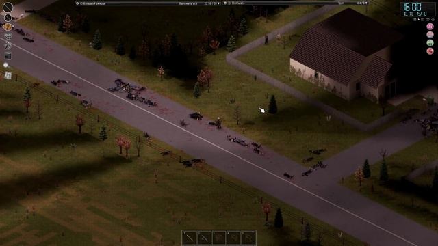 Project Zomboid #23. Вертолет и новые учебники. Выживание с максимальным количеством зомби. смотреть онлайн