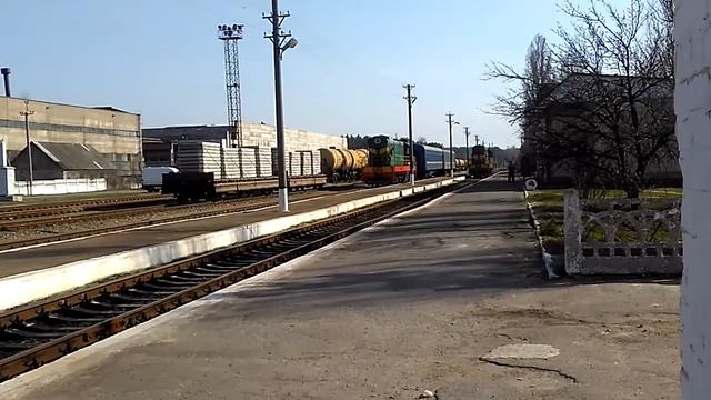 Маневри ЧМЕЗ Е-6816 по ст. Світловодськ смотреть онлайн