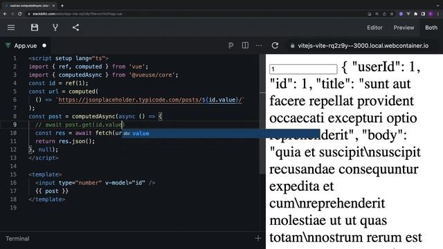 03-VueUse Utilities. computedAsync and logic utils смотреть онлайн