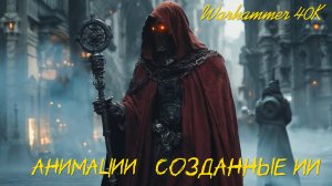 Кинематографический трейлер Warhammer 40K | Эпическая мрачная музыка | Анимации, созданные ИИ