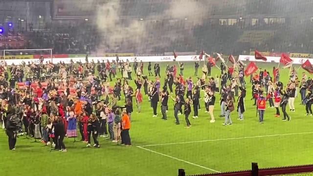 футбол Россия-Замбия