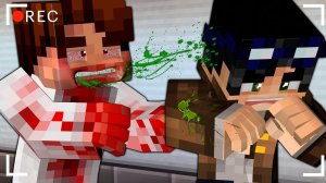 ЭТОТ ЧЕЛОВЕК ЧИХНУЛ И НАЧАЛОСЬ ЗАРАЖЕНИЕ. КАРАНТИН [ЧАСТЬ 4] - СТРАШИЛКИ МАЙНКРАФТ