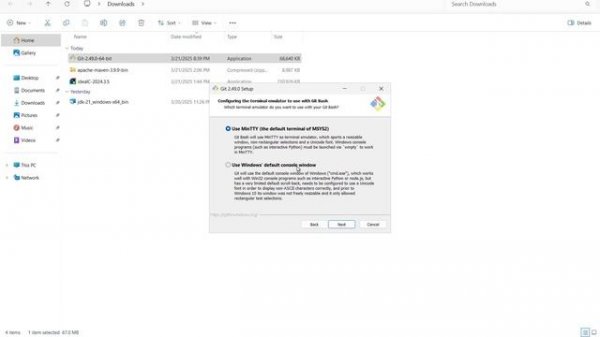 Установка Git под Windows