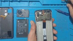 Замена дисплейного модуля на Redmi 10c под фоновую музыку без лишних слов.