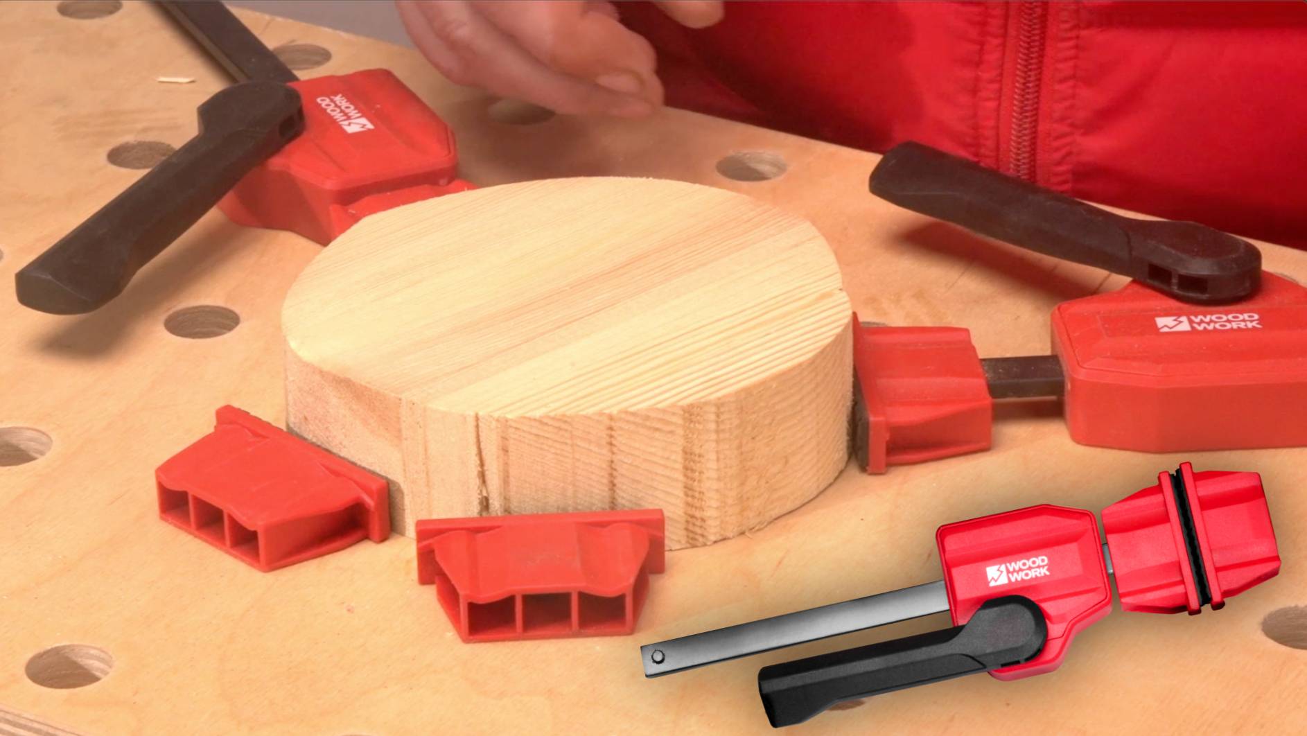 Чем можно зафиксировать заготовку на рабочей поверхности | Прижимы верстачные эксцентриковые CLM-006 смотреть онлайн