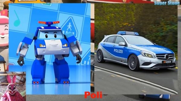 Robocar Poli Characters In Real Life