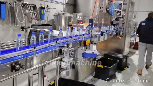 Australia COOL AQUA 6000bph 500ml Water Bottling Plant смотреть онлайн