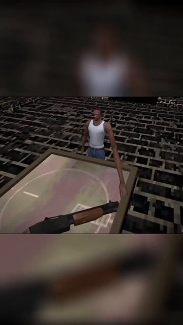 cj в buckshot roulette #animation #рек #mem #рекомендации #3d #buckshotroulette смотреть онлайн