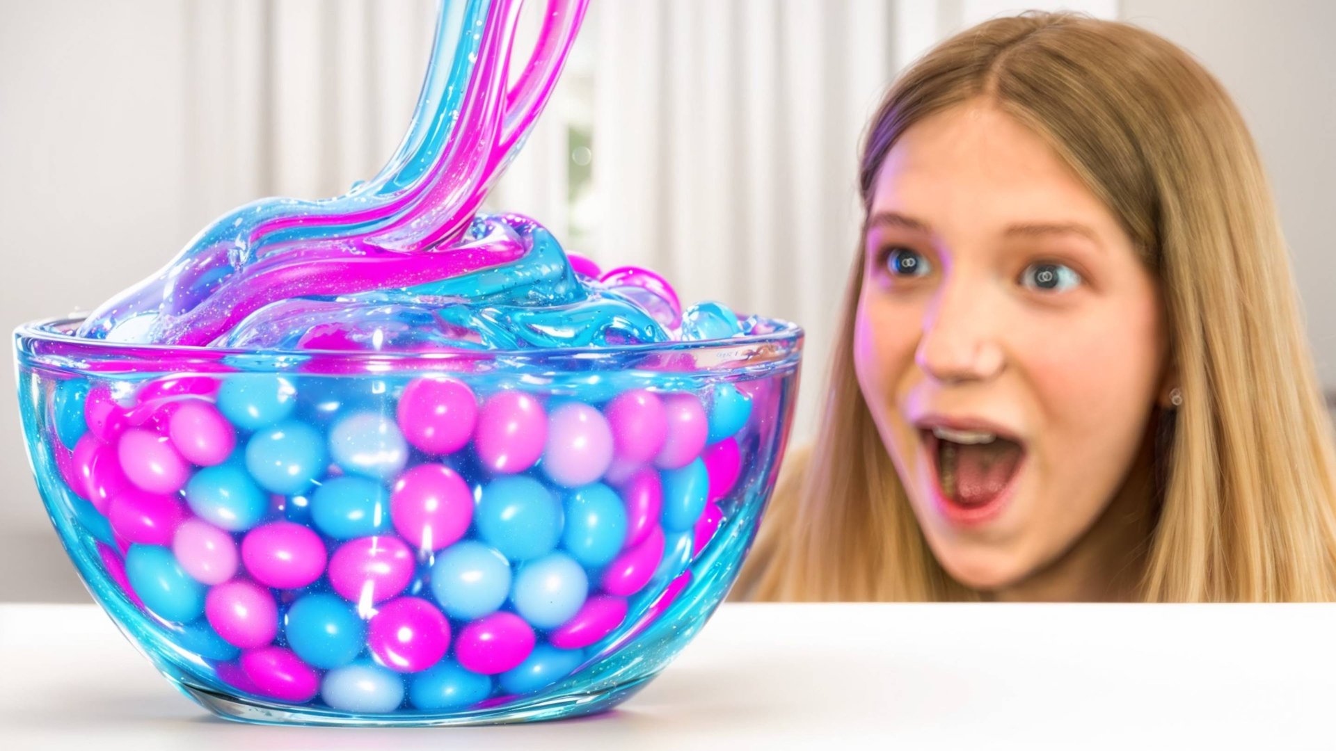 Тест: Что ЕСЛИ СМЕШАТЬ ВСЁ и Сделать ГИГАНСТКИЙ СЛАЙМ!