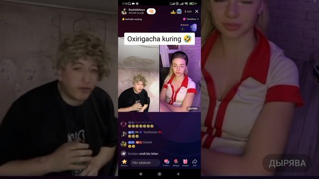 РАШИД ГАДАЙ ЗАМИРАНИ НИМА КИЛГАНИ КОРИНГ 😁👍