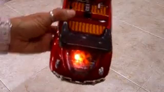 BANDAI 60'S 10.5 IN JAPAN TIN BATTERY VOLKSWAGEN BEETLE CONVERTIBLE смотреть онлайн