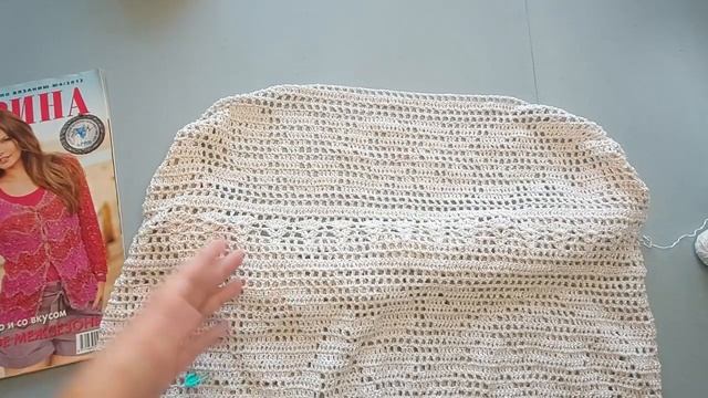 Моя вязальная неделя 1-6 августа 2023. На этой неделе меня увлёк один процесс.