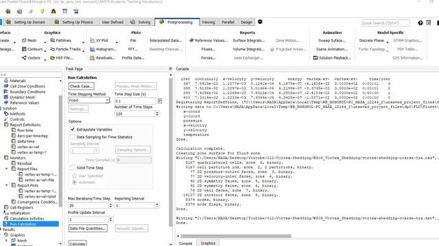 WS011 ANSYS FLUENT R19.2 Vortex Shedding смотреть онлайн