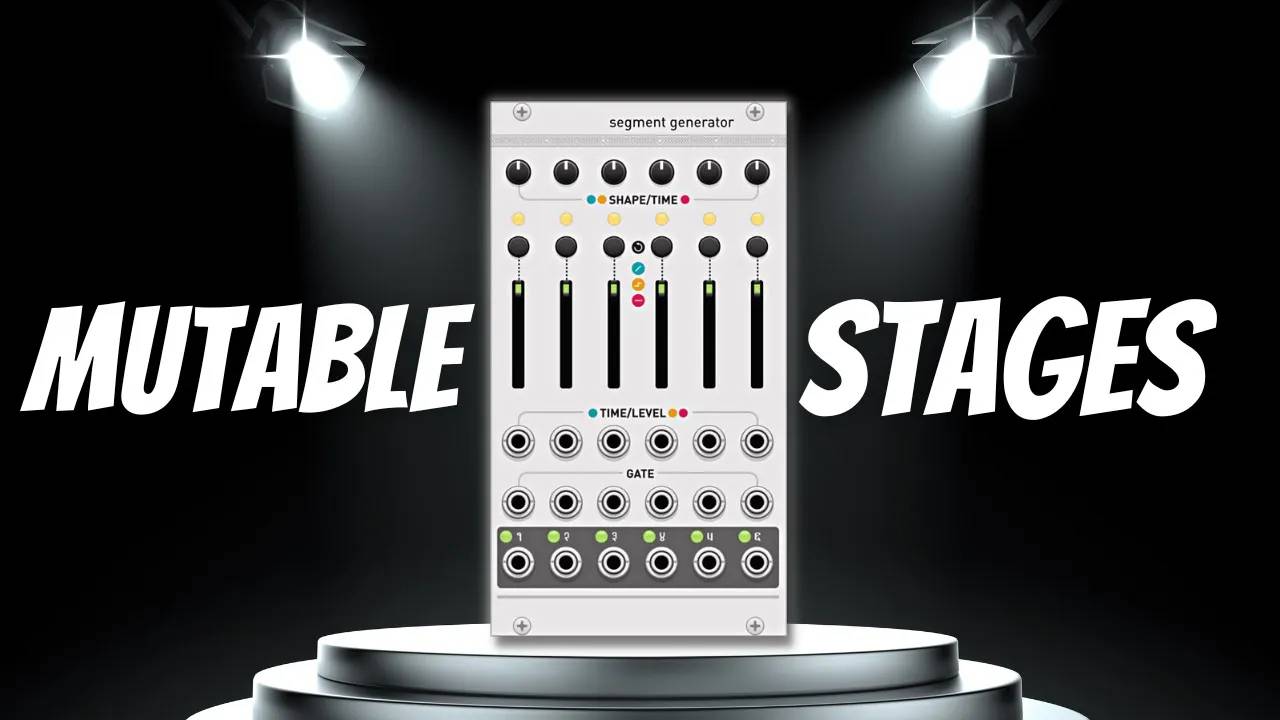 22 - Mutable Instruments Stages - Segment Generator Tutorial (VCV Rack 2)
