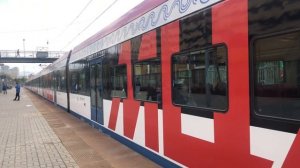 ЭГ2ТВ-037 Иволга 2.0 ЦППК Перекраска МЦД На станции Тушинская