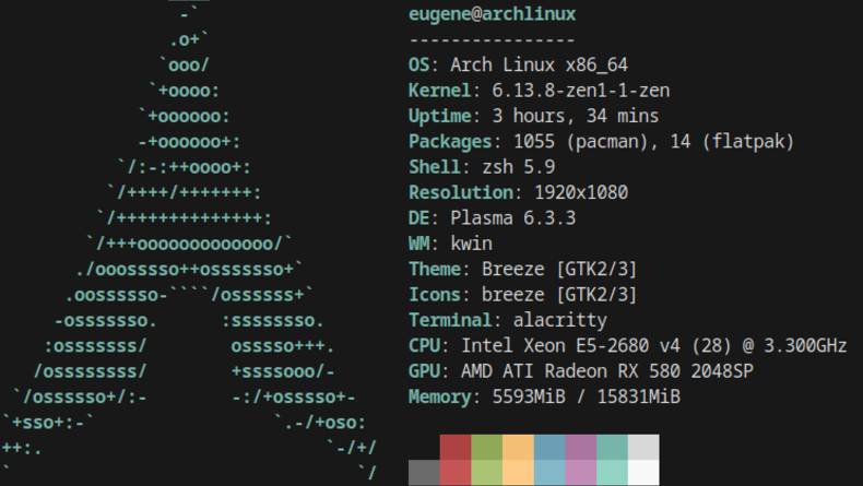 Установка ArchLinux в конце 2024 года