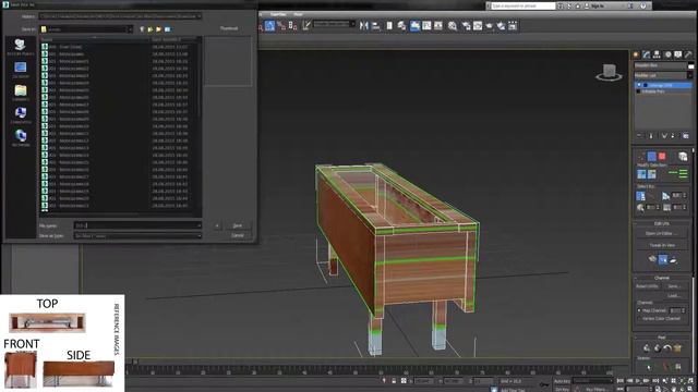 Planter Box | Speed Modeling & Unwrap UVW | 3Ds Max 2016 смотреть онлайн