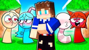 НОВЫЕ СПРАНКИ НО ВЛЮБЛЕННЫЙ МОД В МАЙНКРАФТ МУЛЬТИК SPRUNKI