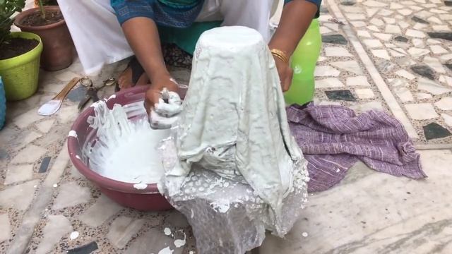 Cement Planter Handmade for kitchen garden | Indoor planter смотреть онлайн