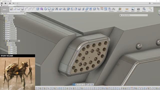 modeling using fusion 360,retopology in 3d max,texturing in substance painter смотреть онлайн