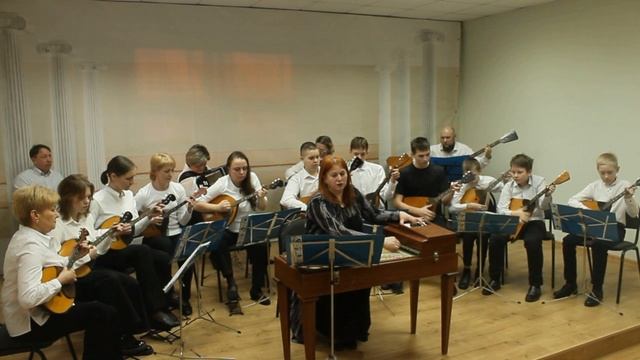 Оркестр русских народных инструментов. В. Крамаренко "Помни". смотреть онлайн