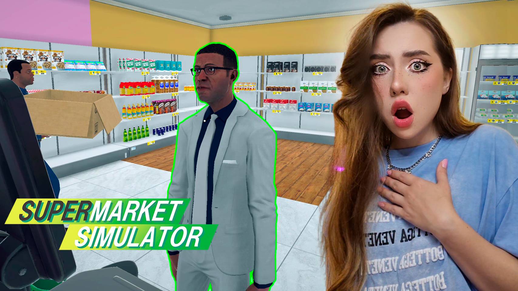 МЕНЯ ОБВОРОВАЛИ! ➤ СИМУЛЯТОР СУПЕРМАРКЕТА #9 смотреть онлайн