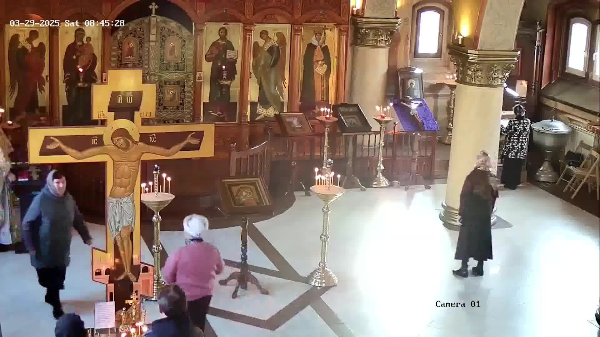 Божественная литургия, панихида. 29.03.2025 в 9-00. смотреть онлайн