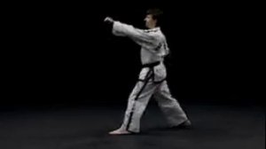 8 гып, Дан Гун желтый Dan Gun Tul со спины тхэквондо taekwondo таэквондо