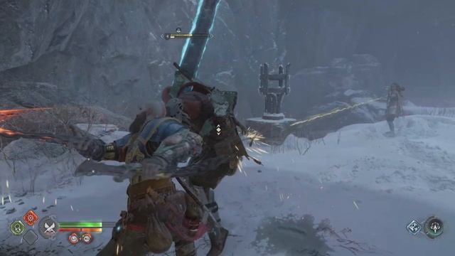 God of War Ragnarok Norn Verdandi Taunts Kratos | PS5 Gameplay смотреть онлайн