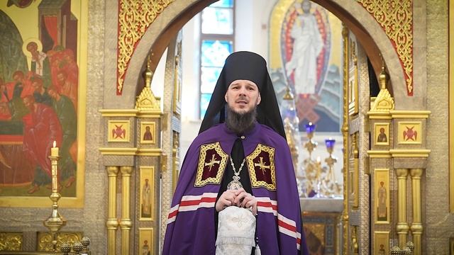 О заупокойной богослужебной молитве и наставление на продолжение Великого поста смотреть онлайн