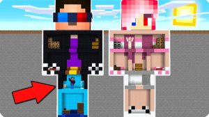 🔨СТРОИМ БАЗУ ВНУТРИ ШЕДИ И ЛЕСКИ В МАЙНКРАФТ! MINECRAFT