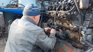 пробный запуск ЯМЗ-236 нам нужен новый стартер