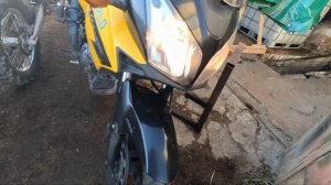 Suzuki v-strom запускаю спустя 3 года простоя.