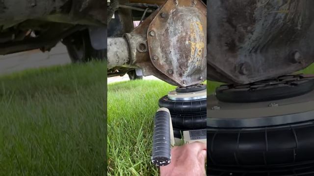 INTBUYING Portable 6600lbs 3Tons Triple Bag air Jack Test смотреть онлайн