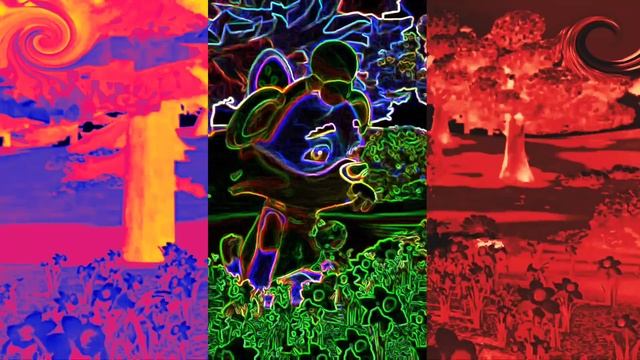 BAA BAA BLACK SHEEP - PINK NEON ORANGE WITH SPED UP THREE VOICE FX - THREE SIDES CHANNEL смотреть онлайн