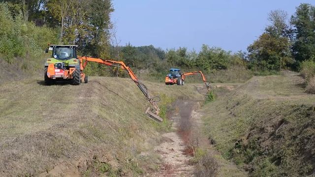 Манипуляторная косилка Rasco MAXIMA с насадкой для скашивания Rasco HYDRA смотреть онлайн