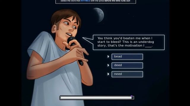 Summertime Saga Winning Rap Battle With Tyrone 2