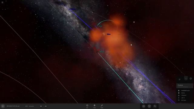 What if Neptune and Uranus moons orbited Makemake? | Universe Sandbox 2 смотреть онлайн