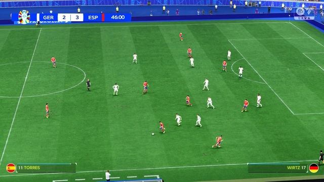 GERMANY vs SPAIN || UEFA EURO 2024 || Live Football Match || EA FC 24 смотреть онлайн